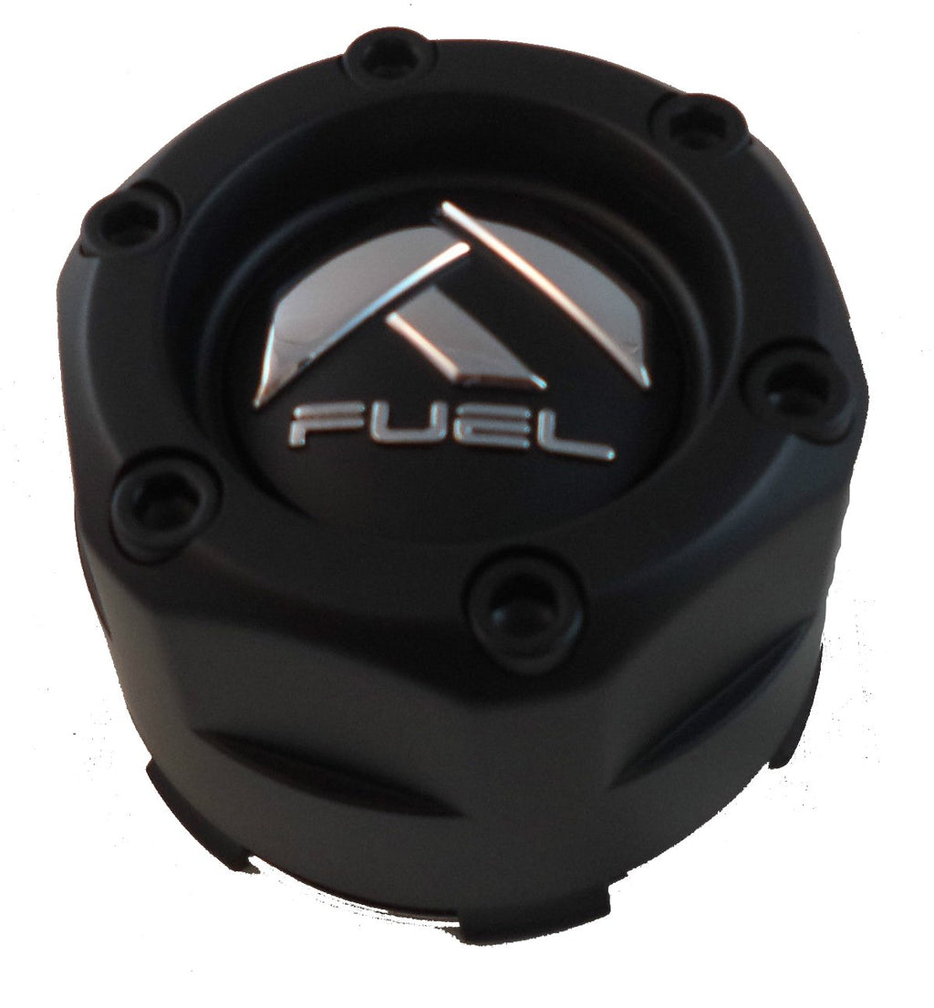Matte Black Custom Wheel Center Caps (Qty 2) D953