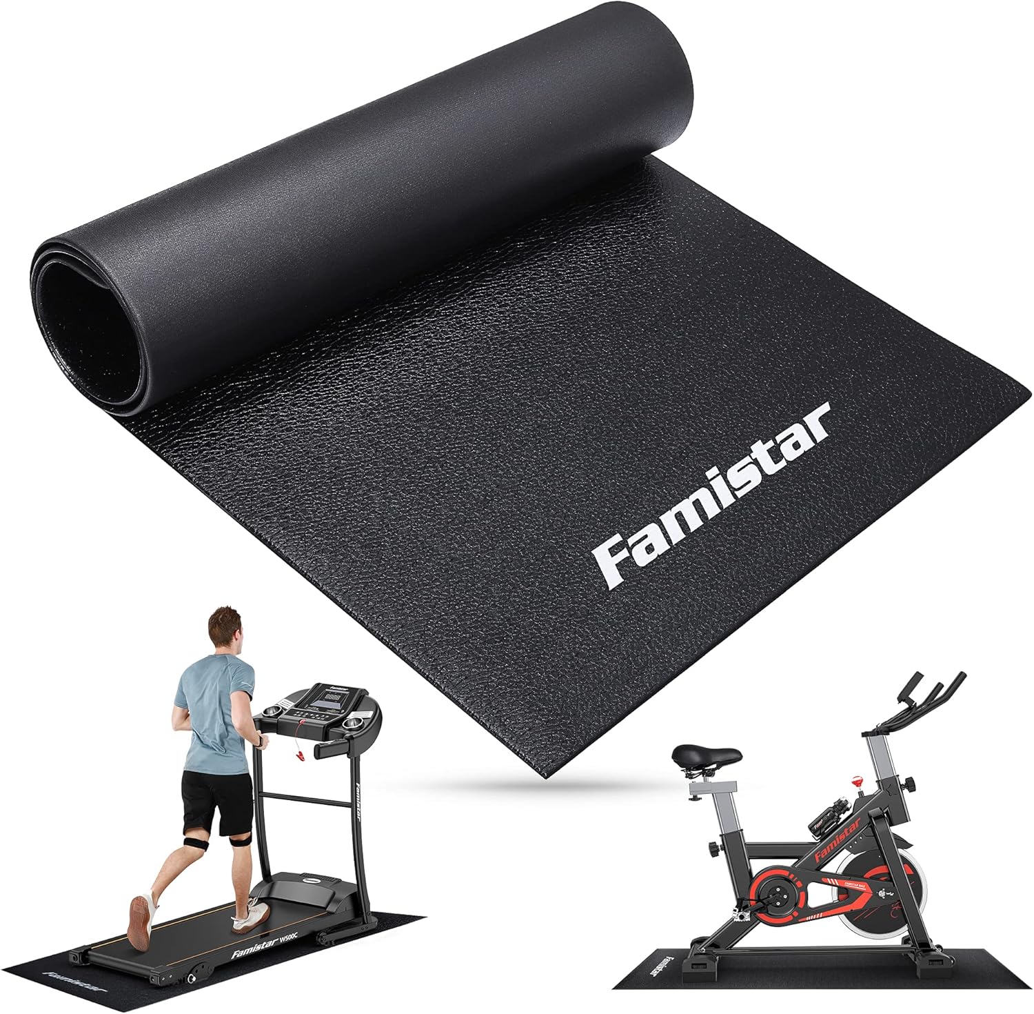 70"x30" Exercise Bike Mat Pack of 2 P667923