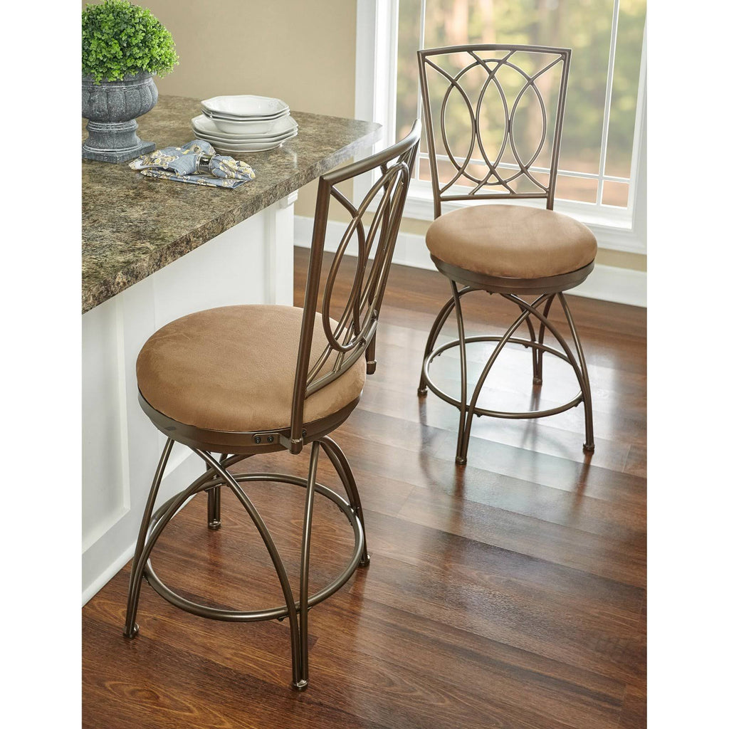 Bronze Metal Counter Stool N5243
