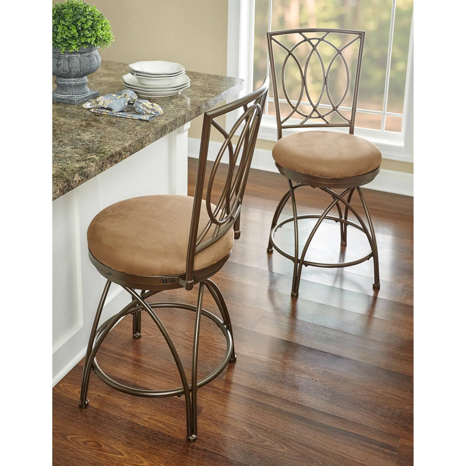 Bronze Metal Counter Stool N5243