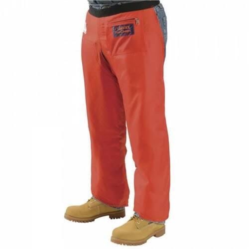 Orange Nylon Chain Saw Chaps W528977