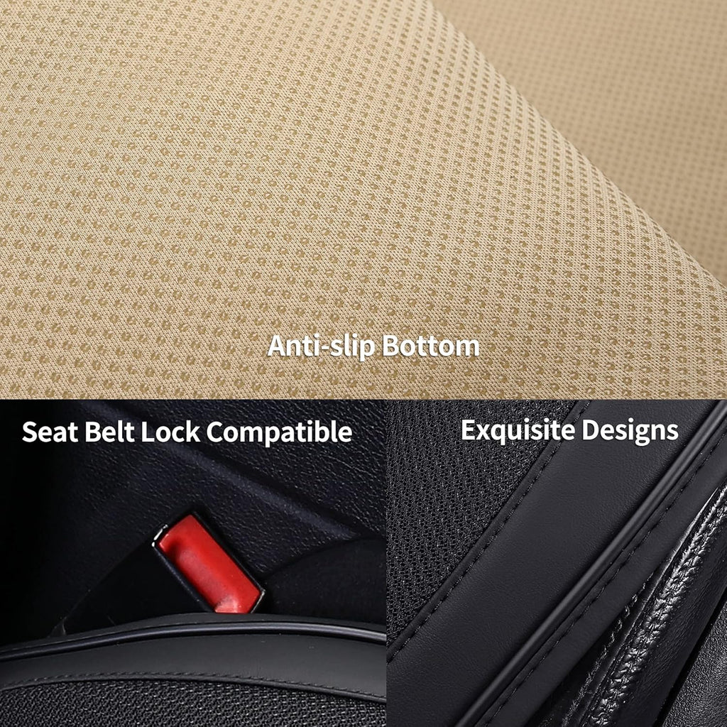 Waterproof Leatheratte Front Seat Covers 2 Pieces E724