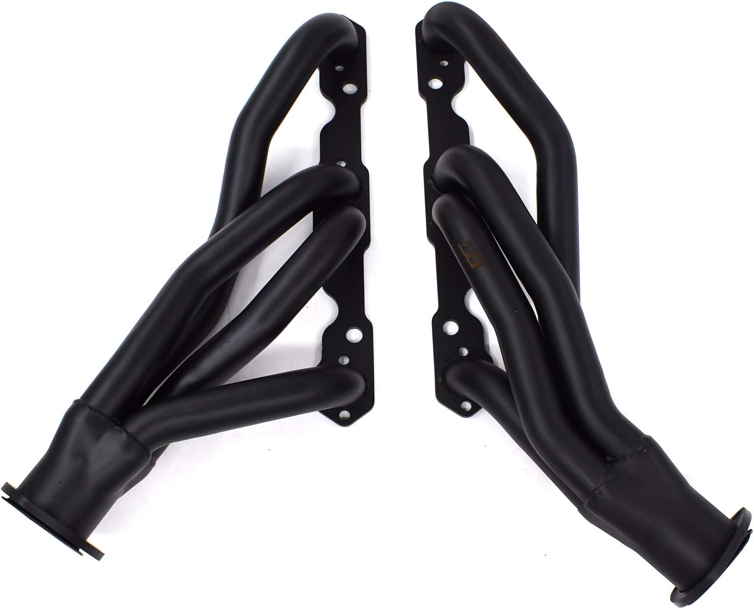Exhaust Headers 1-5/8 in. Mild Steel Hi-temp Black Paint V8 O3242