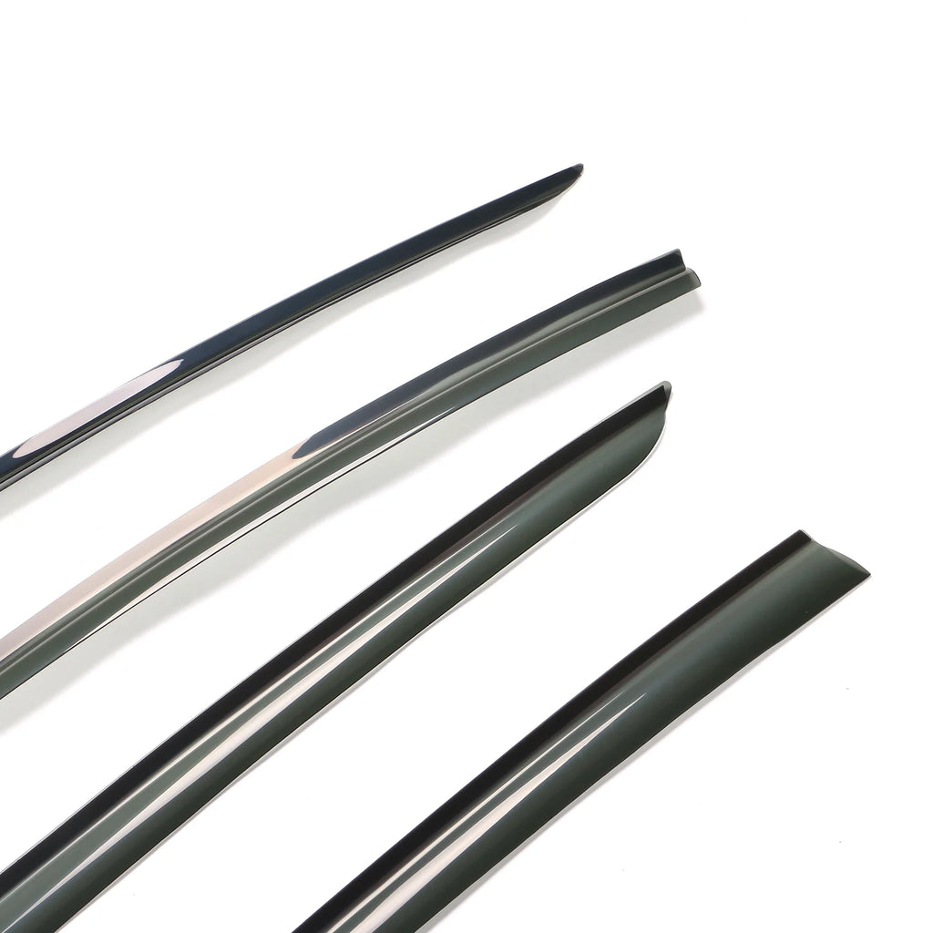 Smoke Acrylic Window Visors 4Pcs Set Q9889