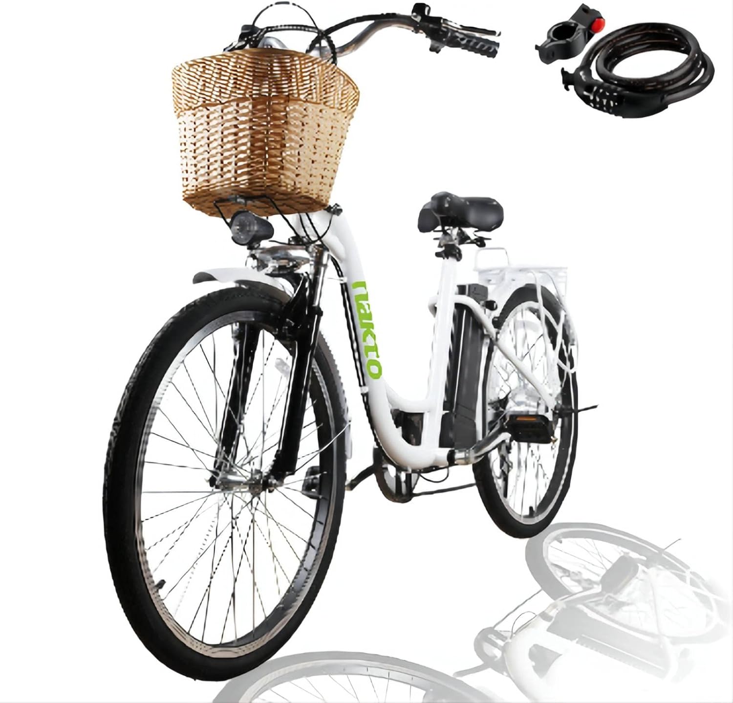 26'' Cargo Electric Bicycle with 10.5Ah Removable Lithium Battery B294