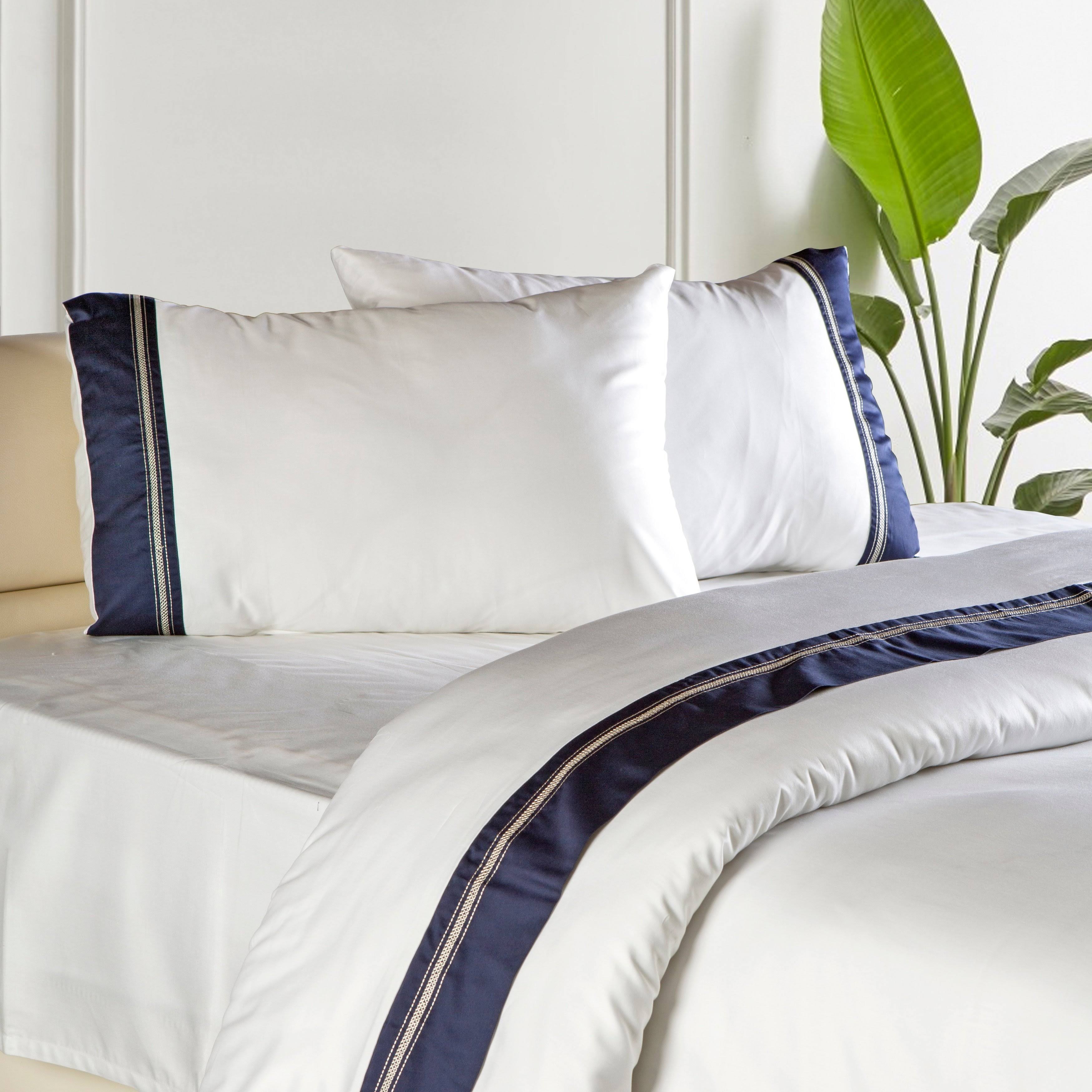 Queen Turkish Cotton Sateen Duvet Cover Set O8278
