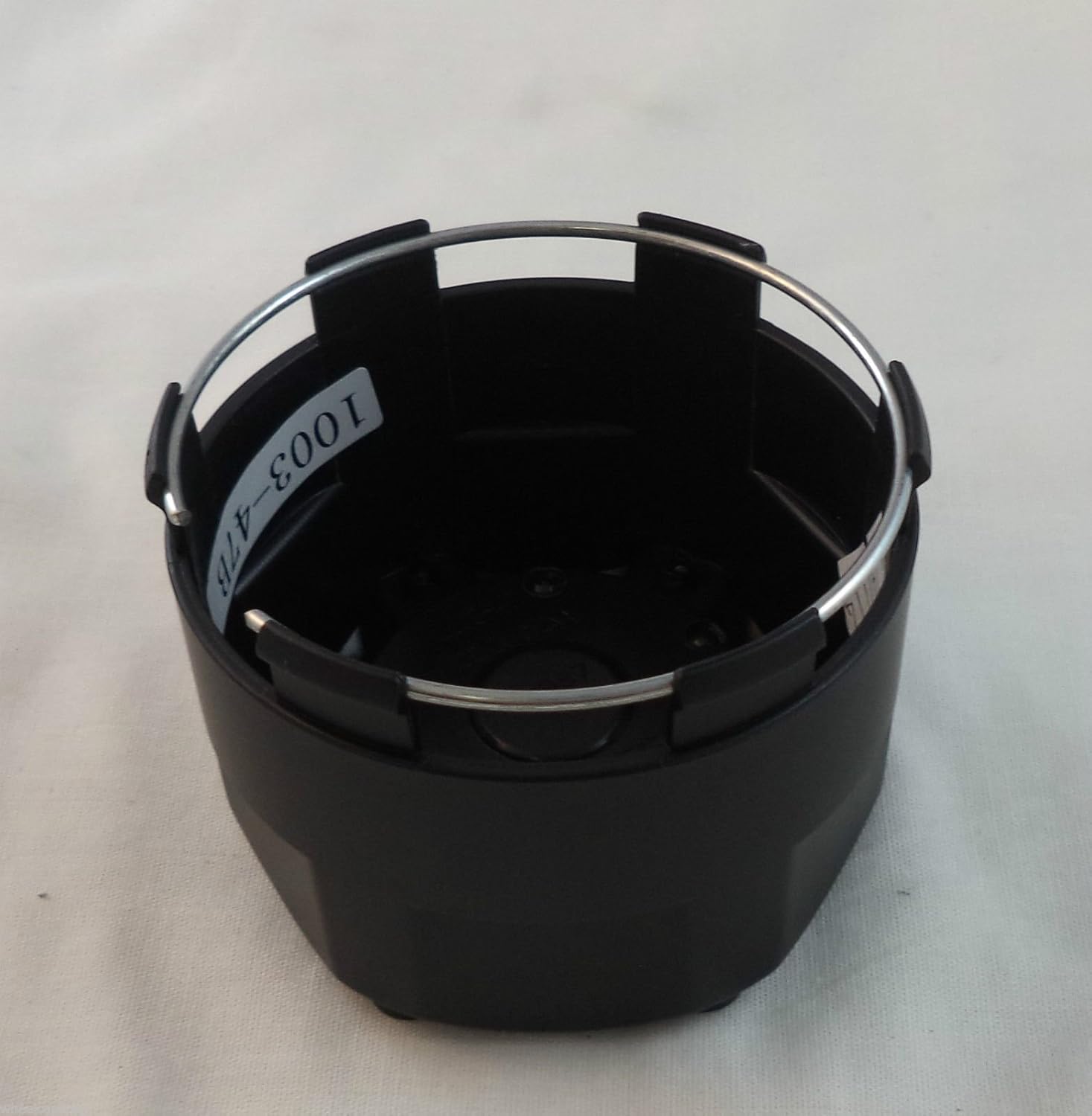 Matte Black Custom Wheel Center Caps (Qty 2) D953