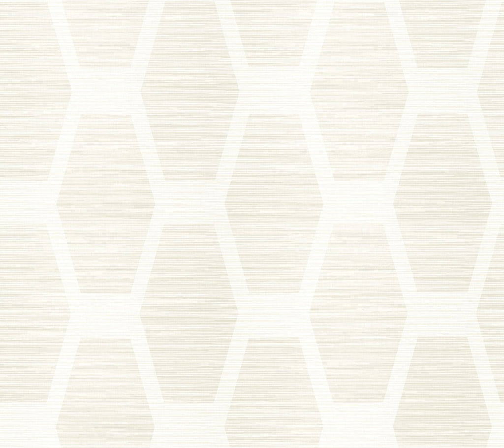 White Congas Stripe Wallpaper M3633