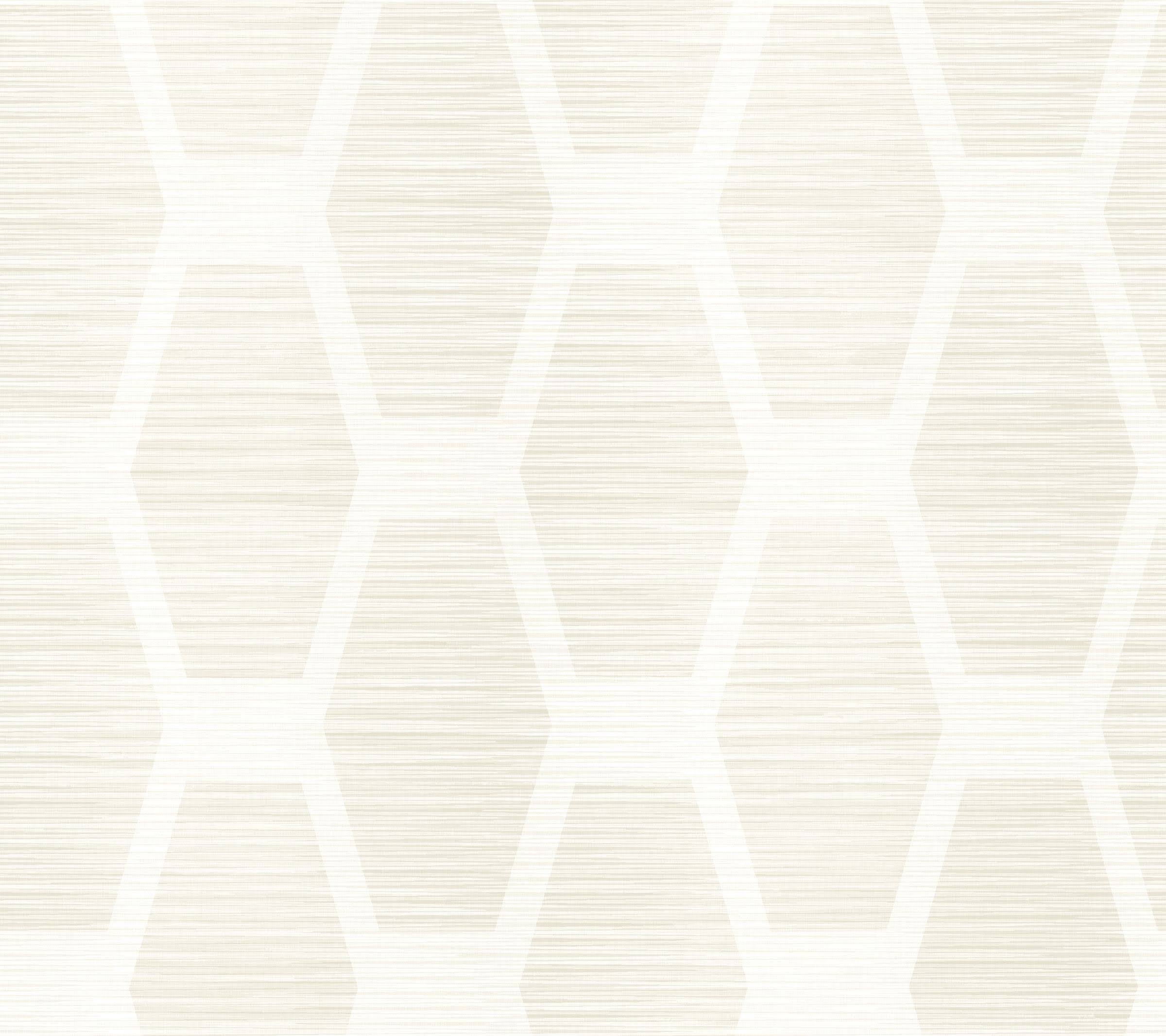 White Congas Stripe Wallpaper M3633