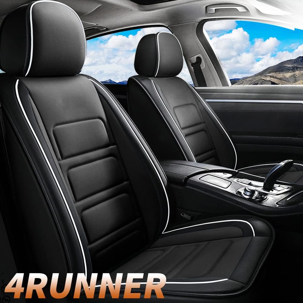 Waterproof Faux Leather Car Seat Covers Full Set S1293