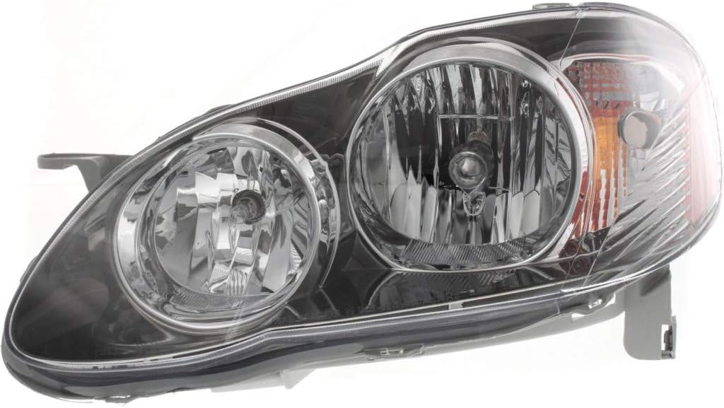 Headlight Assembly Pair for Toyota Corolla 2005-2008 D954