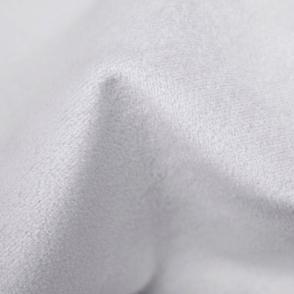 White Velvet Channel Seam Headboard P5555