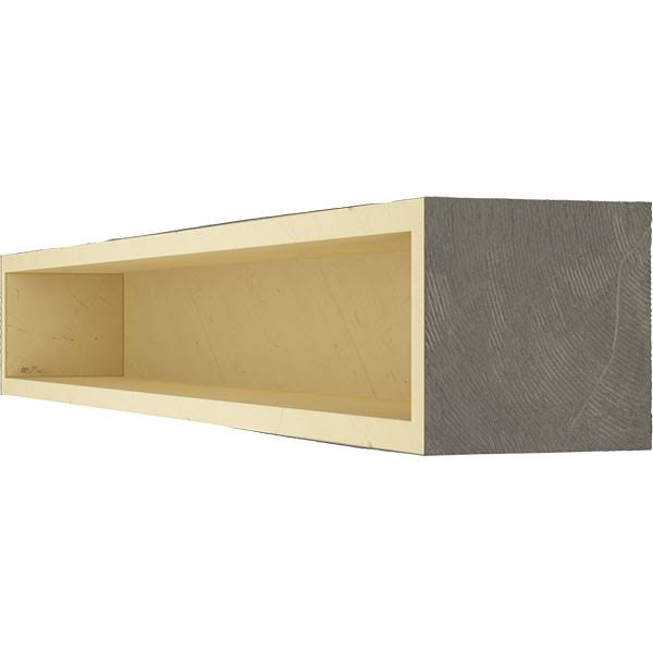 Sandblasted Faux Wood Fireplace Mantel W93934