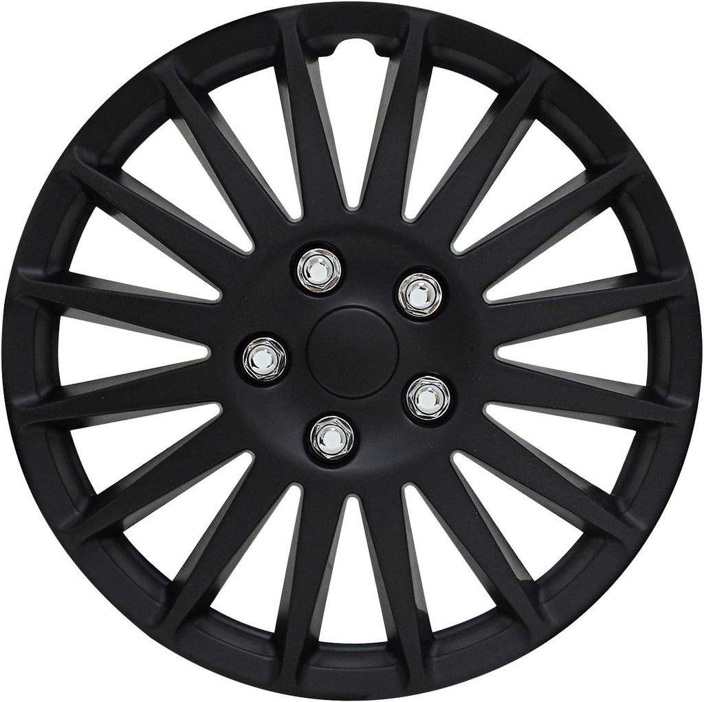 All Black Indy Wheel Cover Set of 4 Z67004