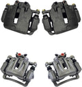 Front + Rear 4 Semi-Loaded Caliper Assembly Set Kit J97240