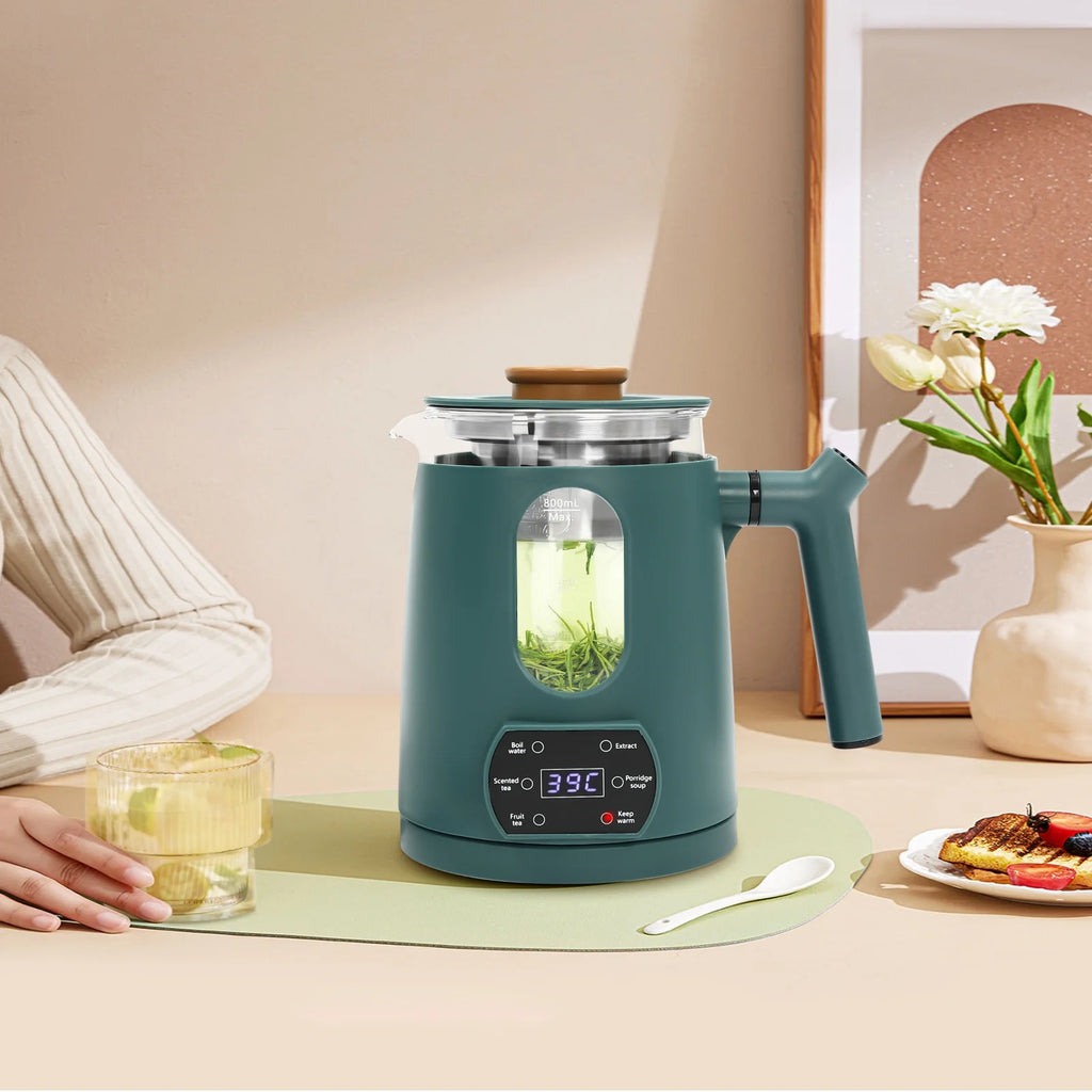 600W Electric Tea Kettle with Digital Display D67009