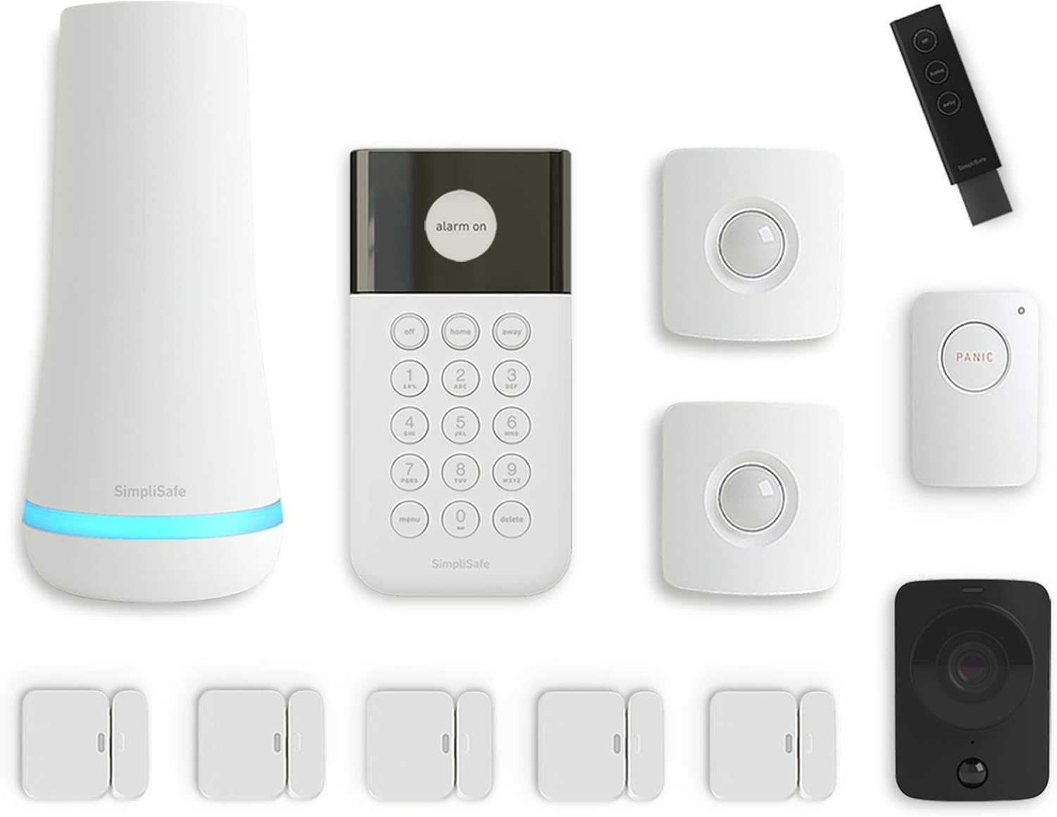9 Piece Wireless Home Security System with HD Camera Y7006