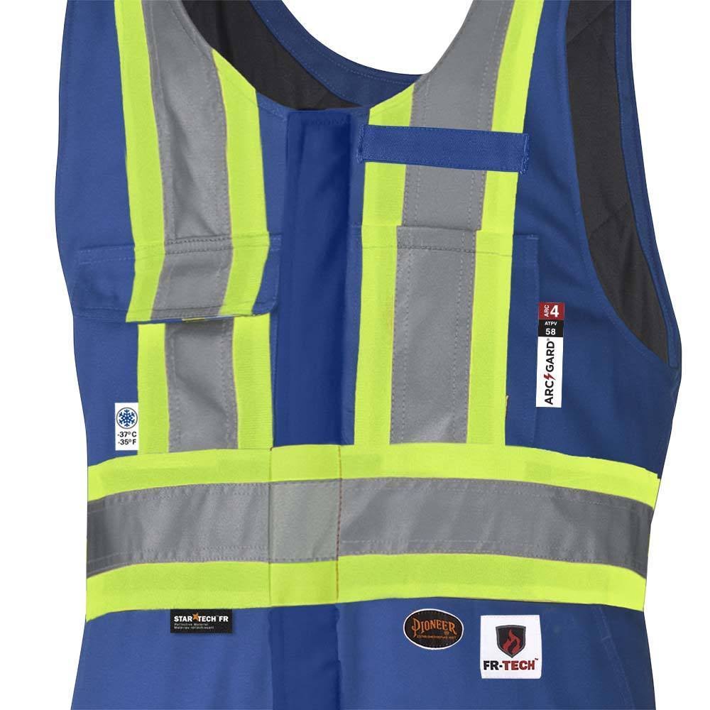Flame Resistant Quilted Cotton Safety Overall 2xl J833