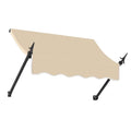 Tan Acrylic Fixed Awning T394