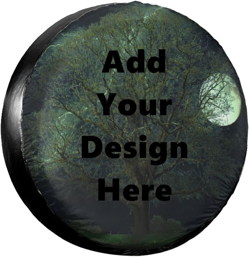 Custom Spare Tire Covers Universal Car Truck SUV Pack of 2 F50958