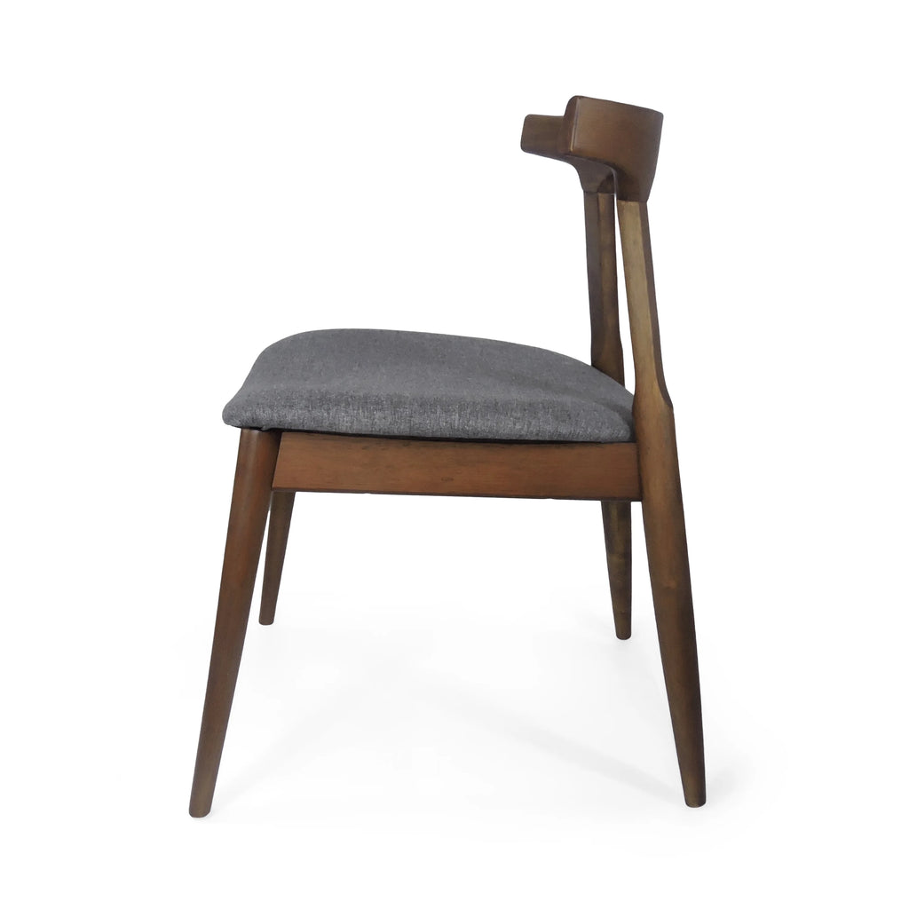 Set of 4 Fabric Upholstered Dining Chairs U3923