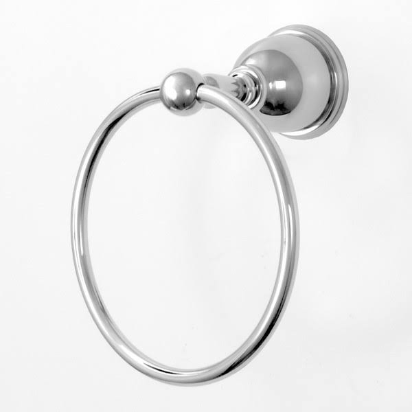 Polished Brass PVD Towel Ring E7036