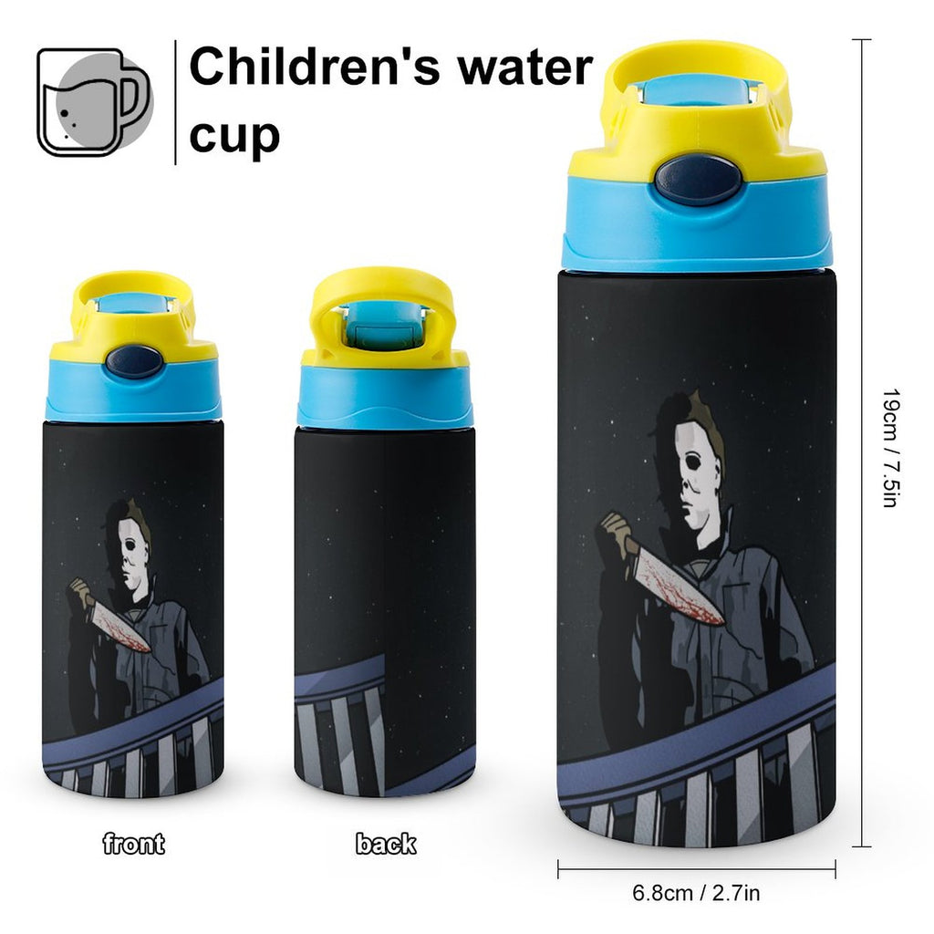 Insulated Stainless Steel Water Bottle with Straw V94804