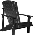 Black Plastic Adirondack Chair R668634
