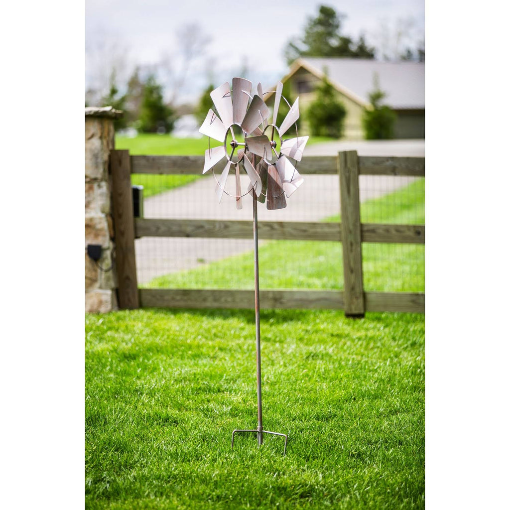 Galvanized Wind Spinner G934