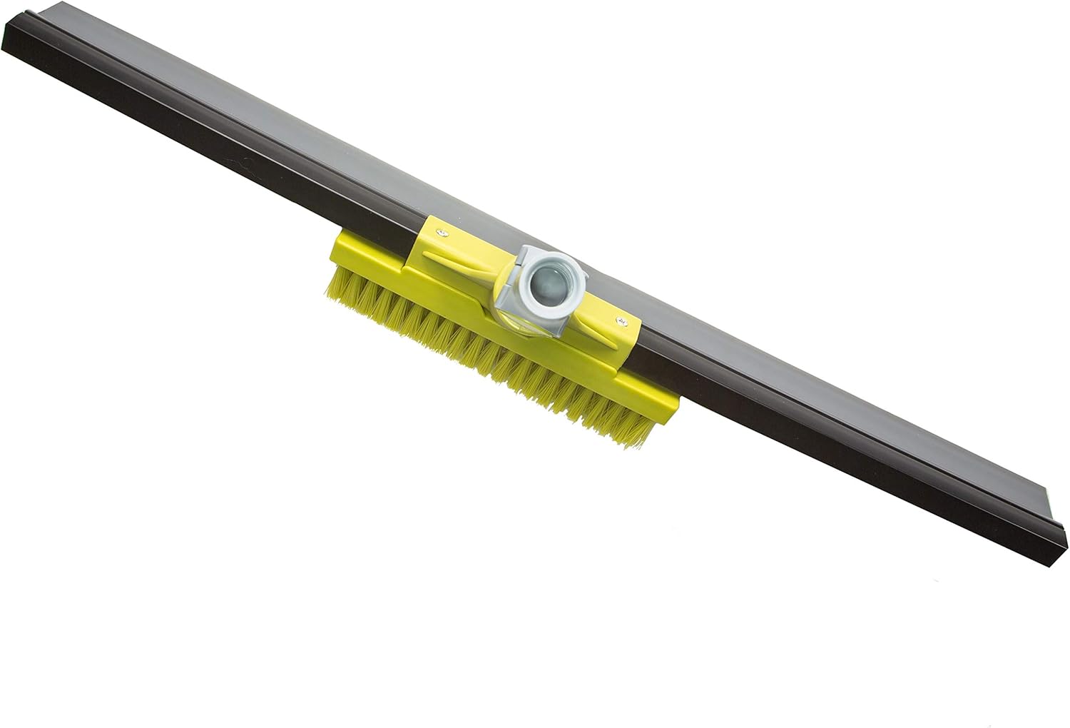 7-30 Foot Extension Pole with 24-inch Floor Squeegee and Grout Scrubbing Brush Combo, Pack of 2 B303055