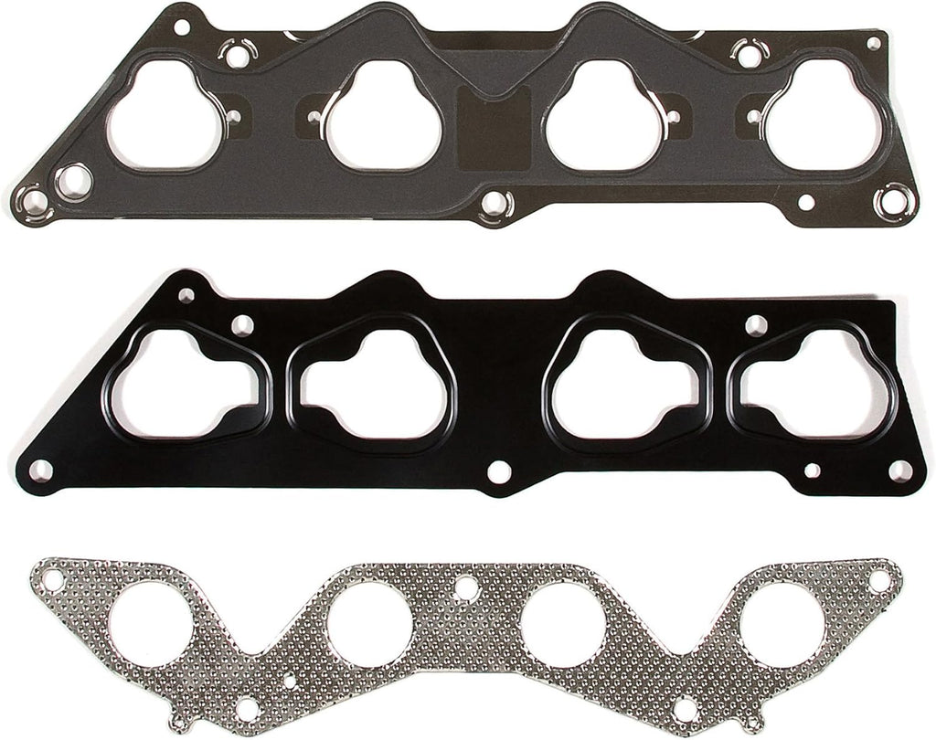 Full Gasket Set Head Bolts Intake Exhaust Valves for 1.7L Honda Civic D17A1 K459