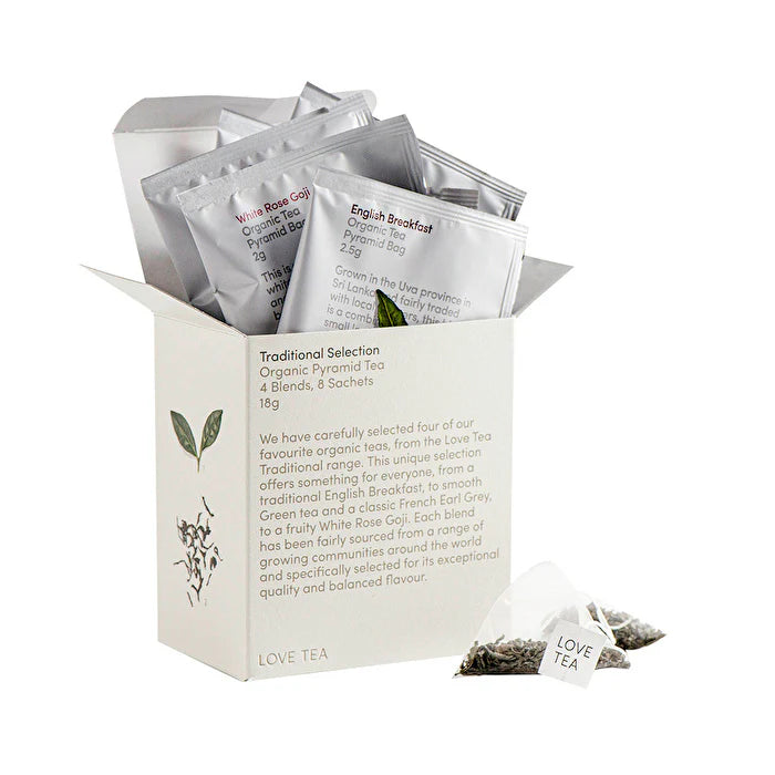 Organic Traditional Selection Tea x 8 Pyramids P192