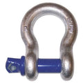 Screw Pin Anchor Shackles, 1 1/4 in Opening, 3/4 in Bail, 12,000 lb Load H2978
