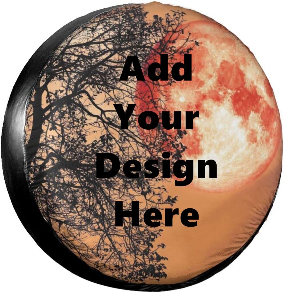 Custom Spare Tire Covers Universal Car Truck SUV Pack of 2 F50958