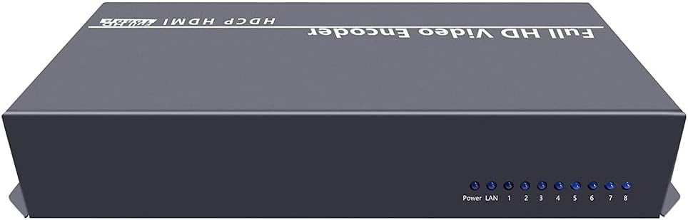 8 Channel 1080P H.265 H.264 HDMI Video Encoder IPTV Encoder X9990