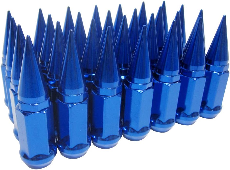 32 pc Extended Spike Lug Nut M12x1.25 Conical Seat Hex 3/4 M554165
