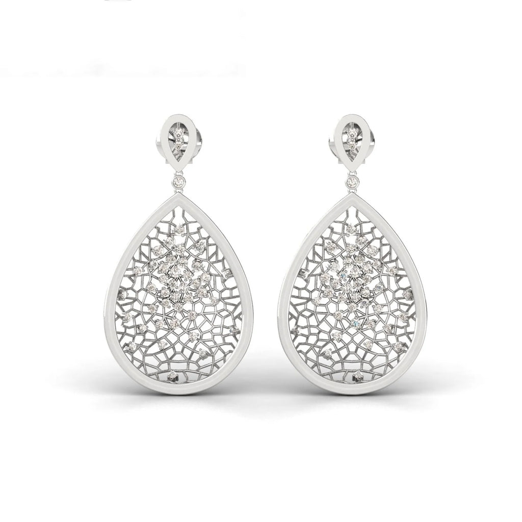 Natural Diamond Dangle Earring V79660