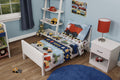4 Pieces Construction Trucks Bedding Sets with Bedspread Fitted Sheet Flat Sheet Pillow Case D387