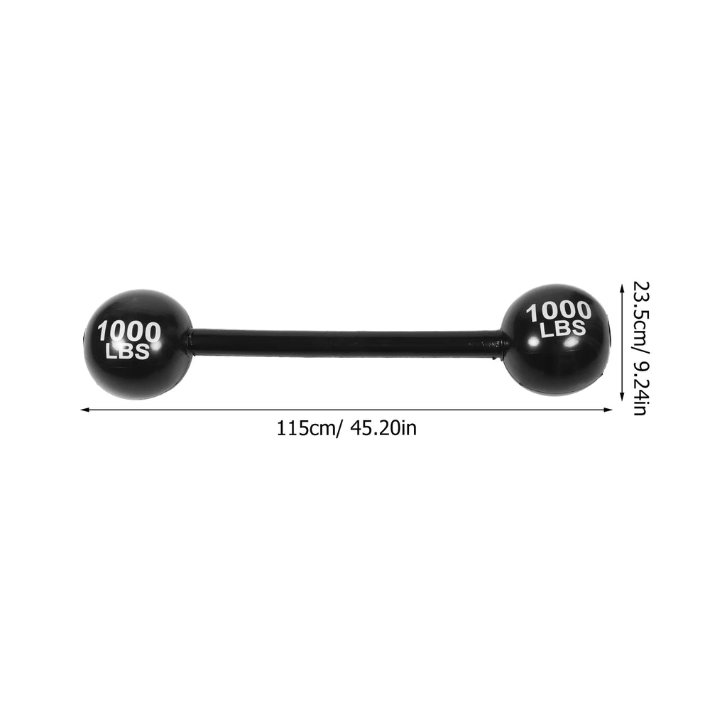 Inflatable Barbell Toy PVC Thickening Toy for Kids Adults V29080
