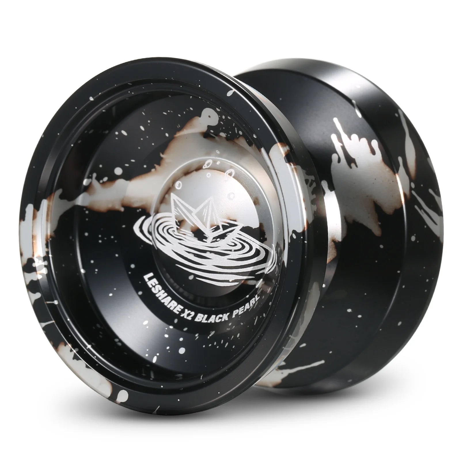 Aluminum Yo Yo with Bearing Strings and Glove Z341762