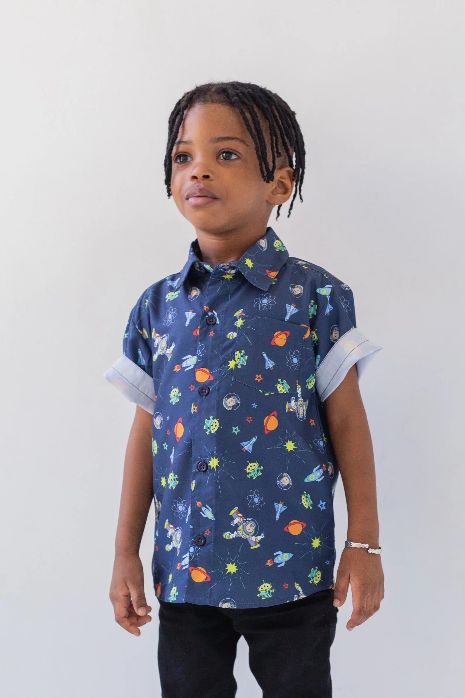 Buzz Lightyear Button Down Shirt A2438