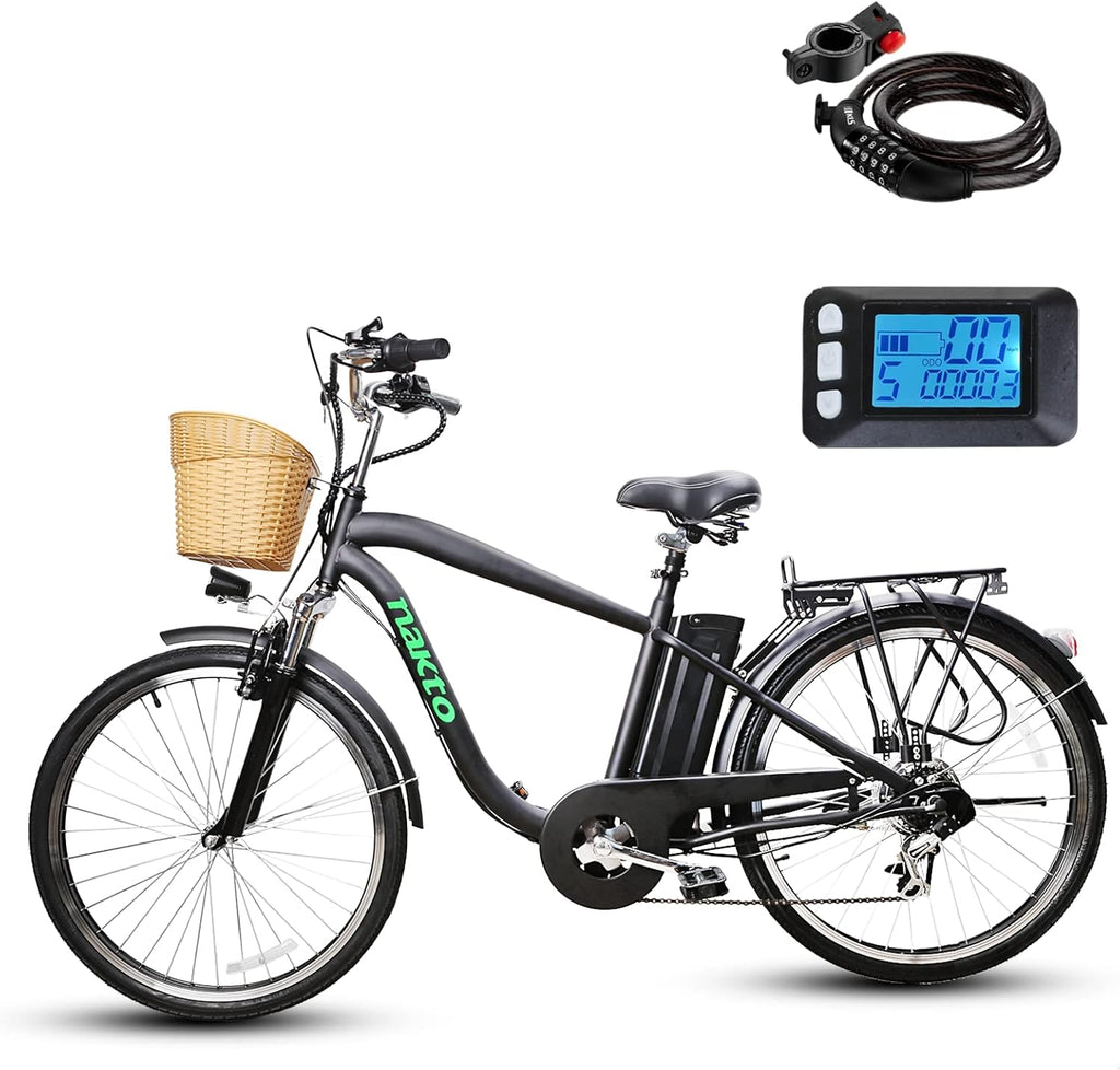 26'' Cargo Electric Bicycle with 10.5Ah Removable Lithium Battery B294