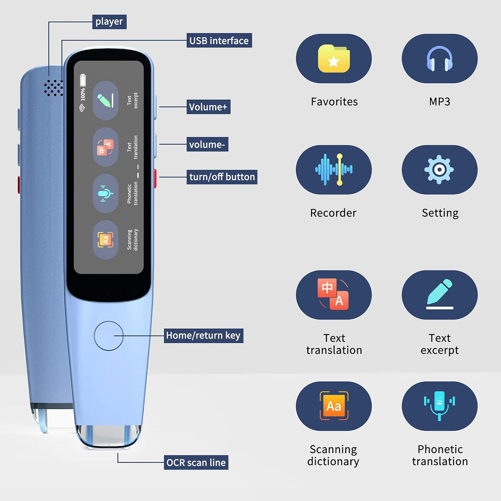 Scanning Pen OCR Digital Reading Pen E102066