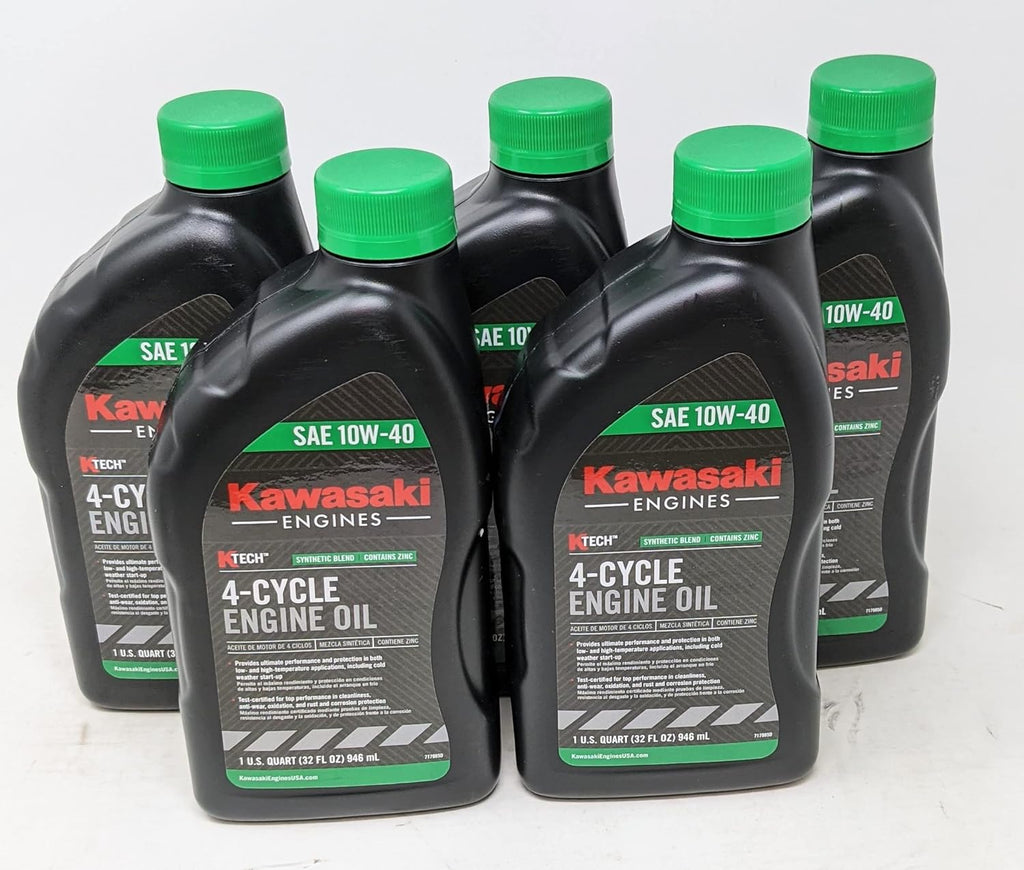 Pack of 5 SAE 10W-40 4-Cycle Engine Oil O54497