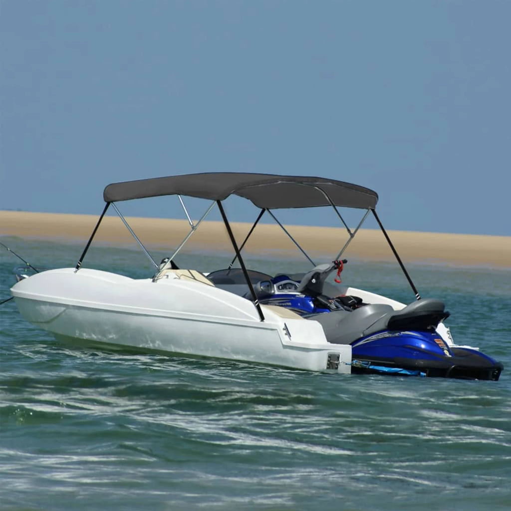 Boat Canopy Boat Cover With Adjustable Fabric Frame D834245