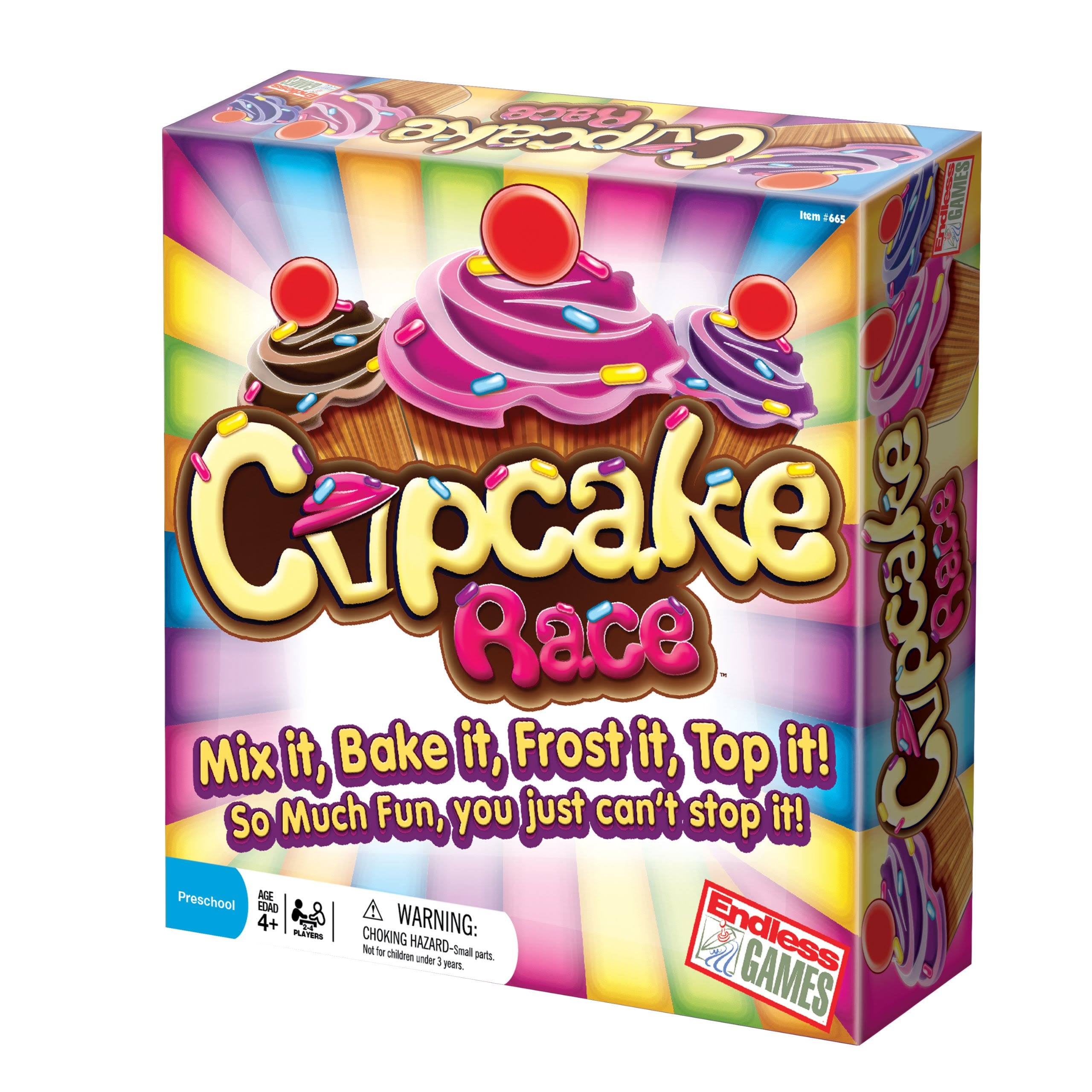 The Cupcake Race Preschool Game G39006