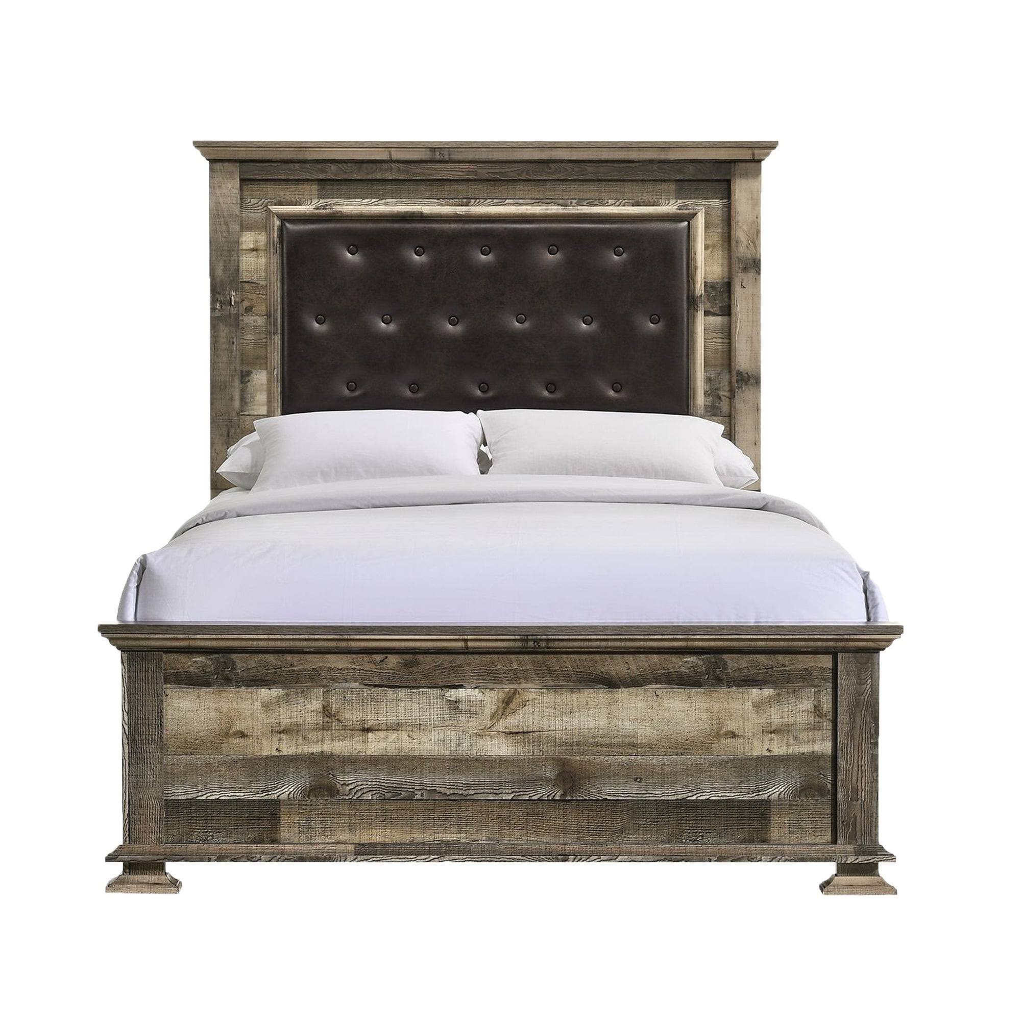Full Panel Bed in Drift K209229