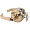 Bright Bronze Cylindrical Lock U2669