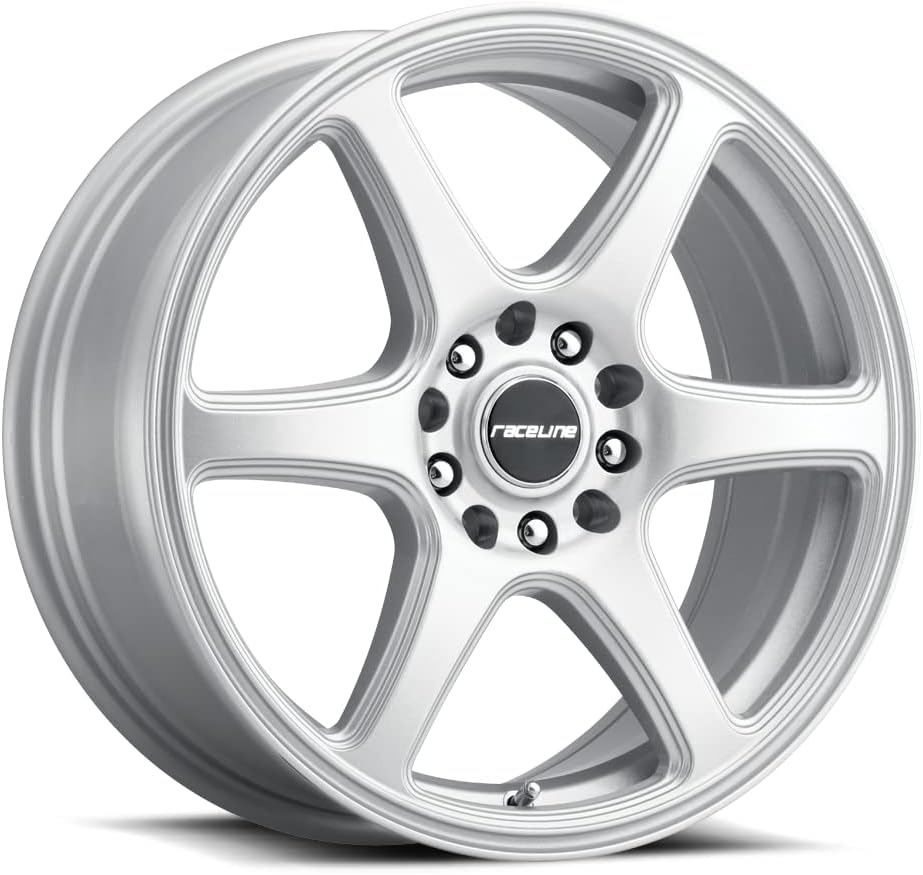Silver 17X7.5 5X110/5X115 6 Spoke Aluminum Car Wheels E589