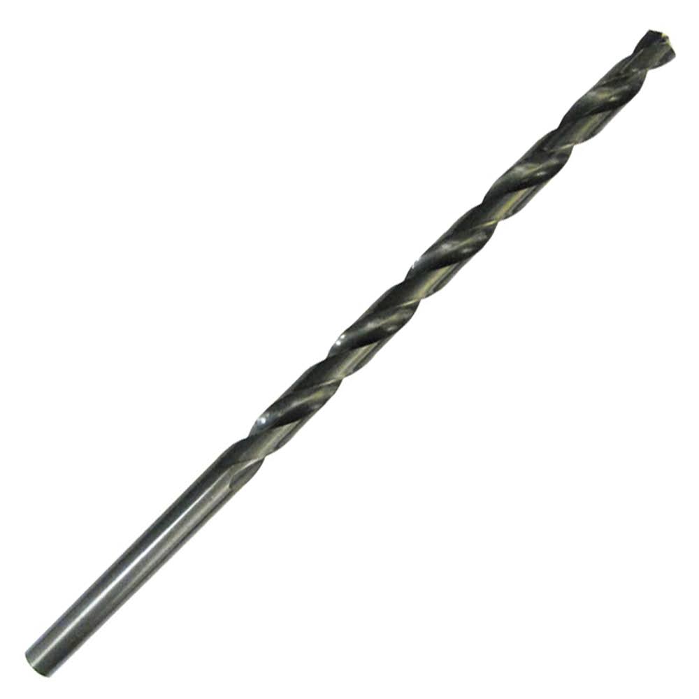 HSS 118° Point Extra Length Drill, Steam Oxide Finish, 185mm LOC, 265mm OAL F470